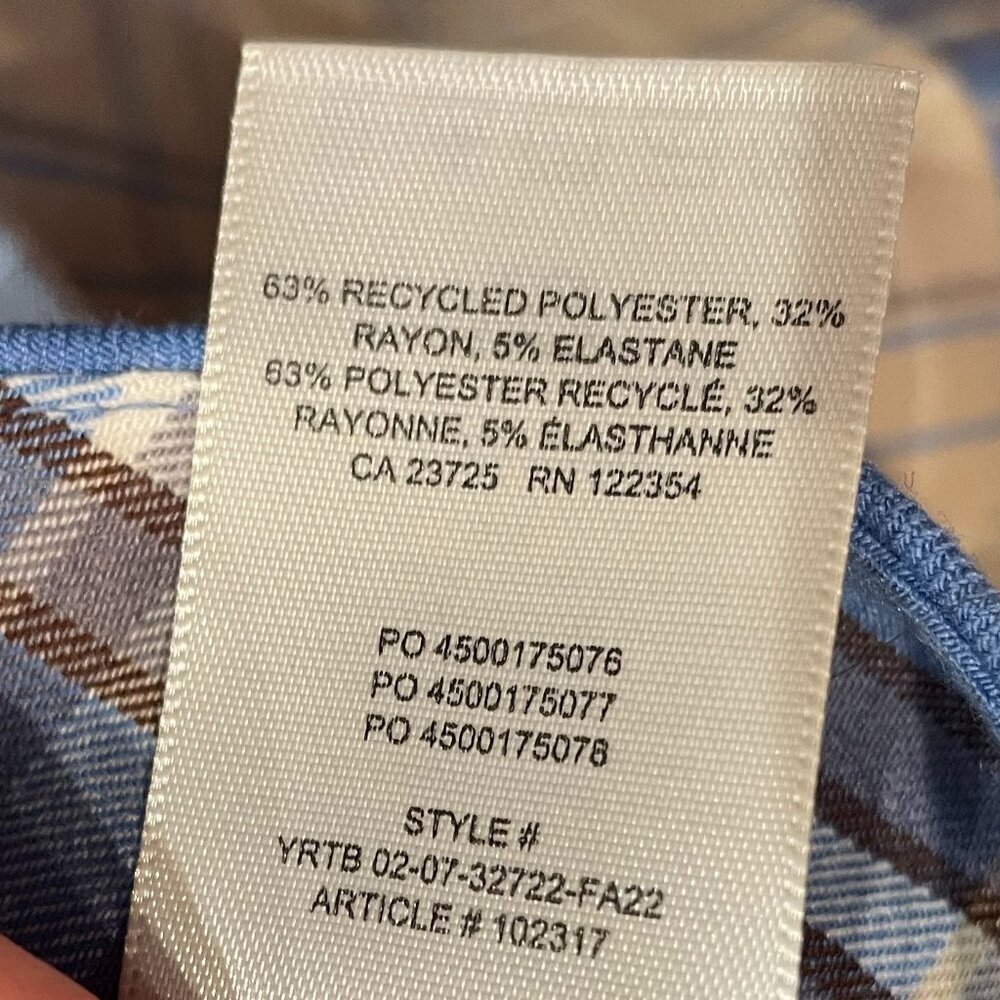 New Aritzia Olive Plaid Pleated Mini Skirt Blue Beige 10 $88 - Picture 6 of 7